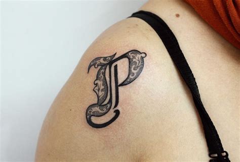 p tattoo designs|8 Unique Letter P Tattoo Ideas To Try